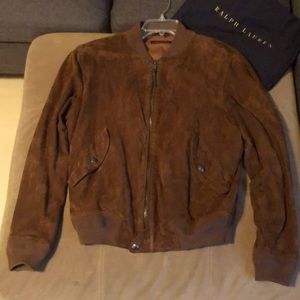 Polo Suede Jacket Bomber